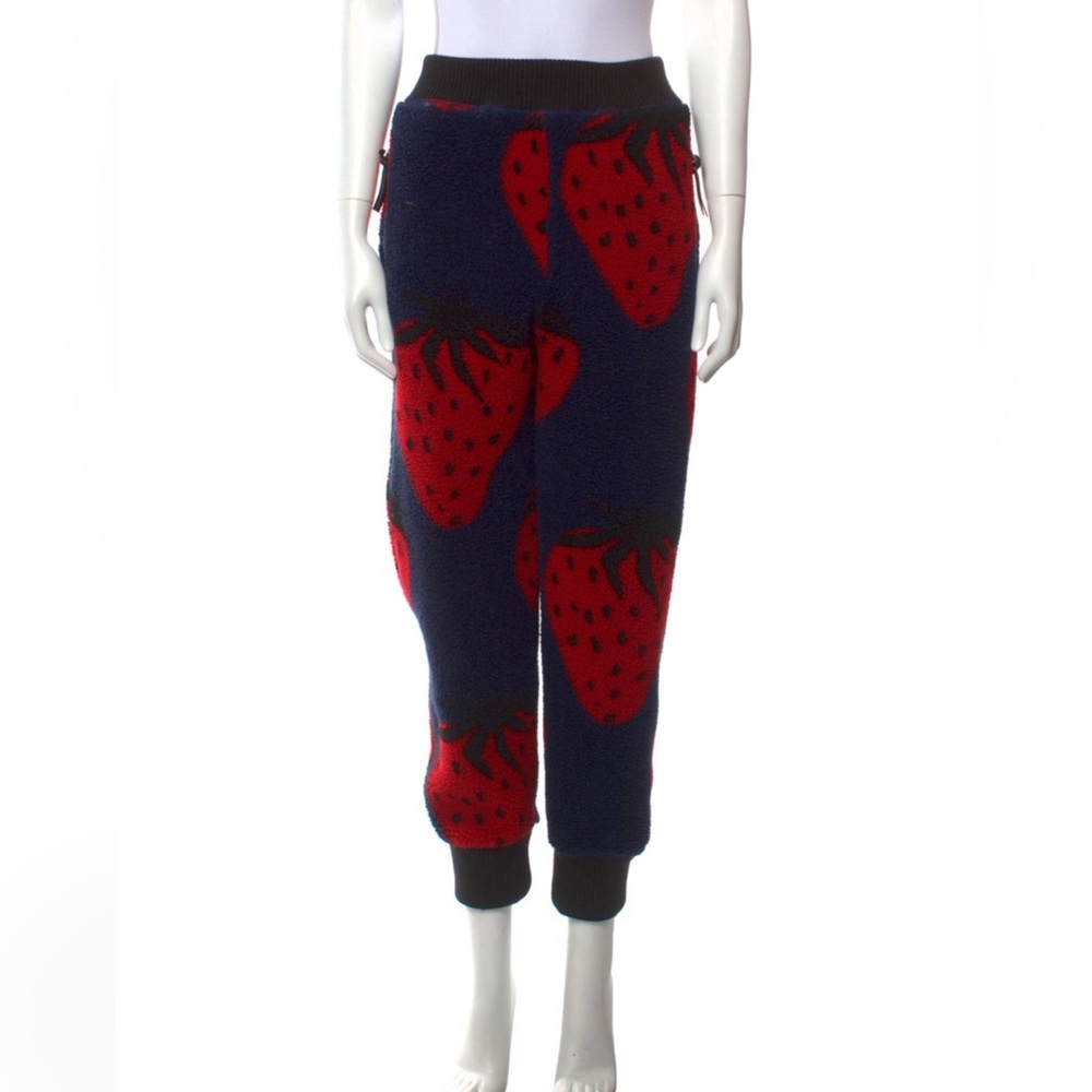 JW Anderson Strawberry Print Jogger fleece Pants Sz M